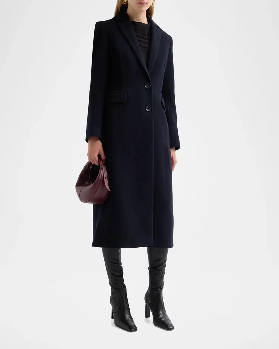 Cinzia Rocca Icons Wool-Blend Longline Coat | Thumbnail 4 Cinzia Rocca Icons Wool-Blend Longline Coat | Thumbnail 4