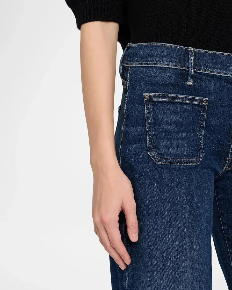 Mother The Patch Pocket Mid-Rise Maven Sneak Jeans | Thumbnail 5 Mother The Patch Pocket Mid-Rise Maven Sneak Jeans | Thumbnail 5
