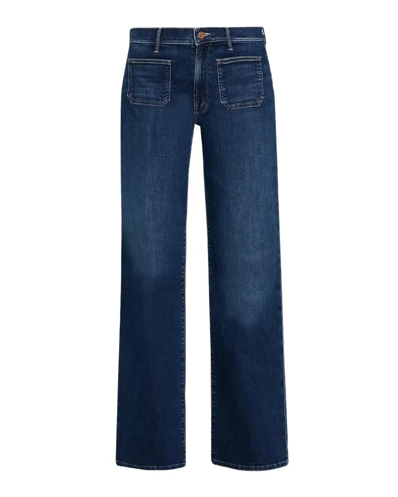 The Patch Pocket Mid-Rise Maven Sneak Jeans The Patch Pocket Mid-Rise Maven Sneak Jeans
