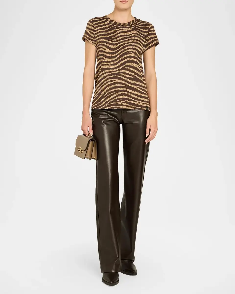rag & bone All Over Zebra Cotton T-Shirt | Thumbnail 2