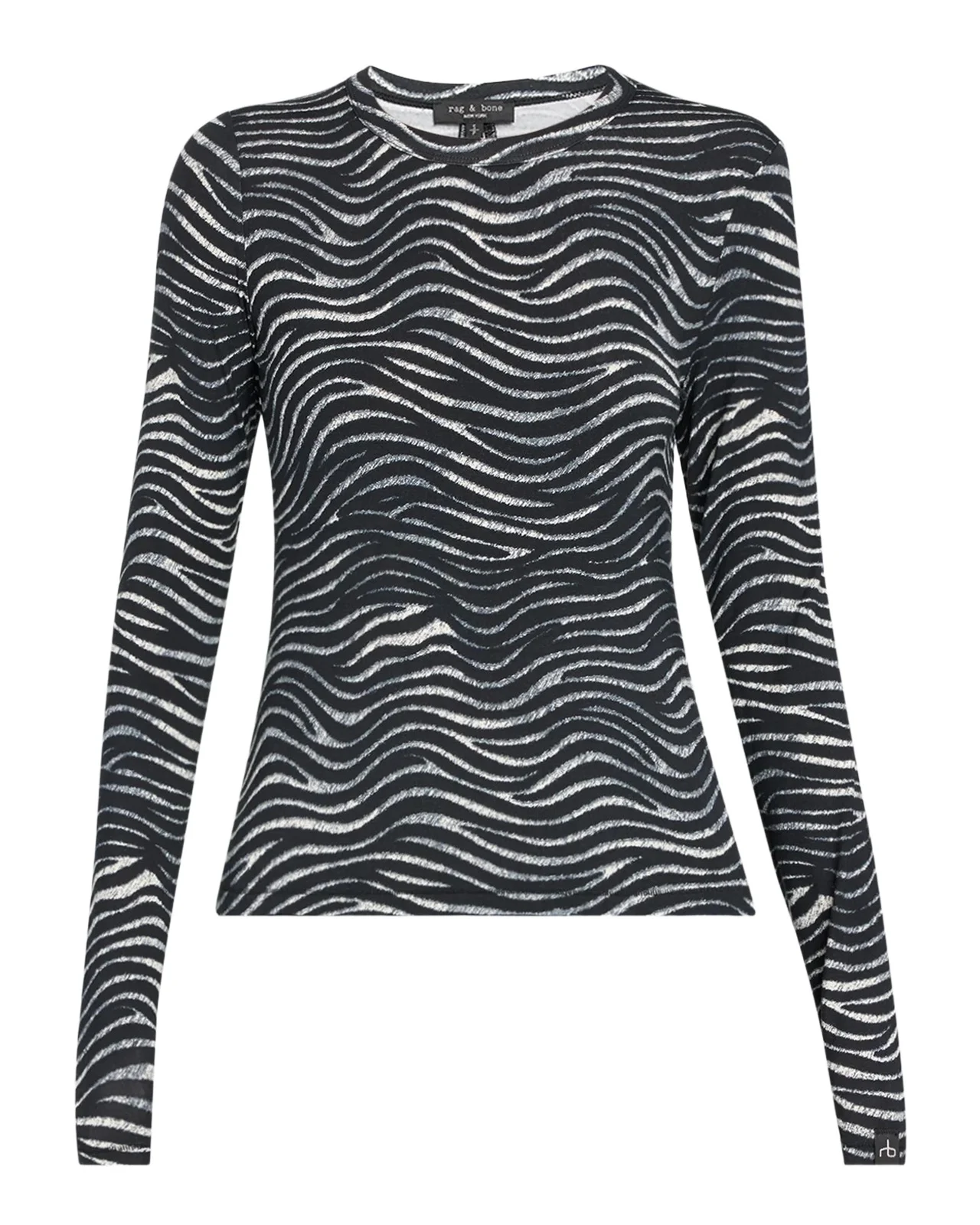 Luca Zebra Long-Sleeve Top Luca Zebra Long-Sleeve Top