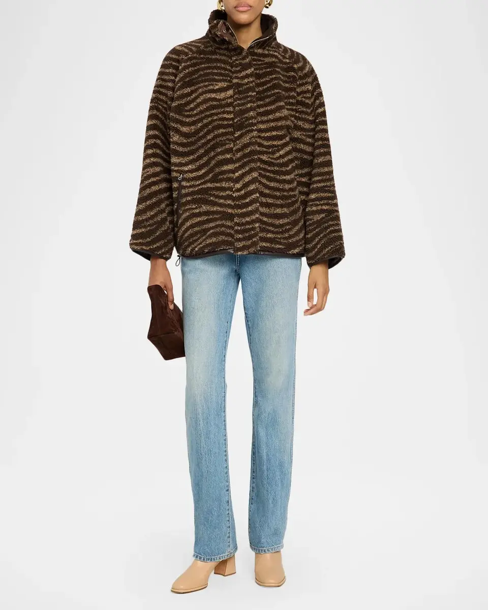 rag & bone Sun Sherpa Funnel-Neck Bomber Jacket | Thumbnail 2 rag & bone Sun Sherpa Funnel-Neck Bomber Jacket | Thumbnail 2