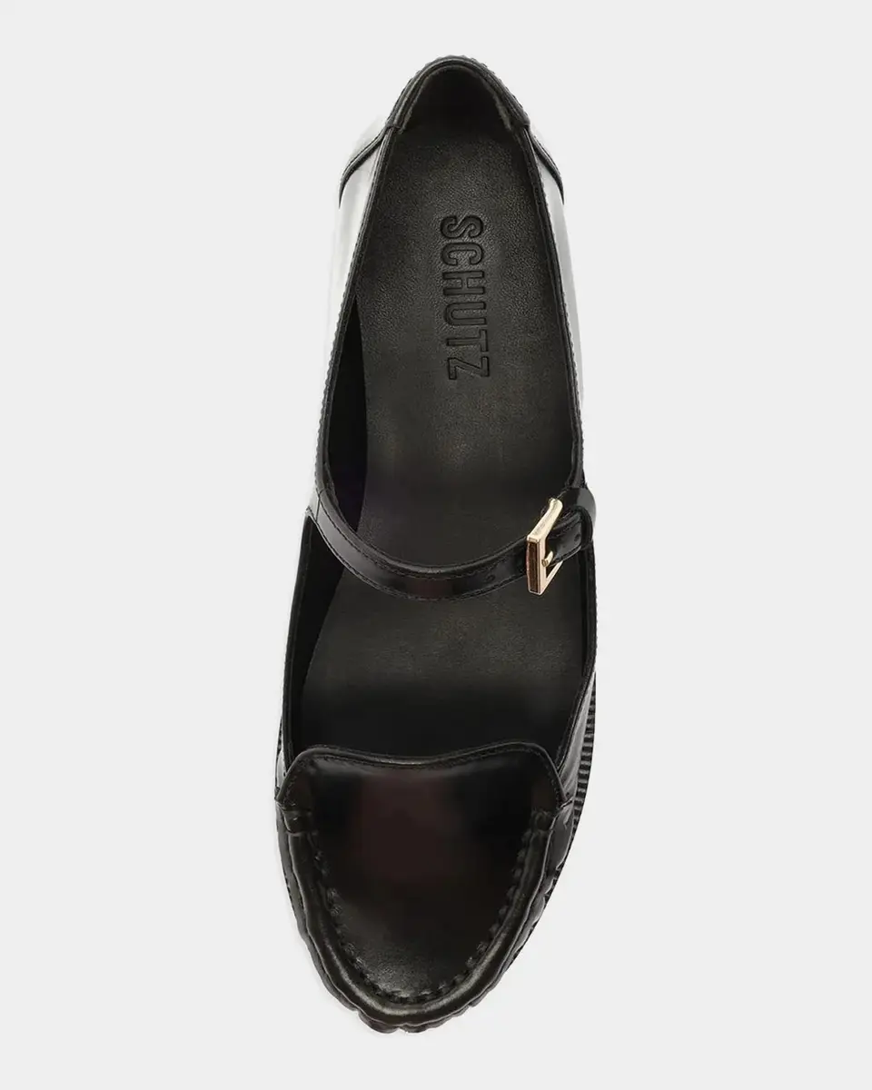 Schutz Tyla 20MM Leather Mary Jane Loafers | Thumbnail 4 Schutz Tyla 20MM Leather Mary Jane Loafers | Thumbnail 4