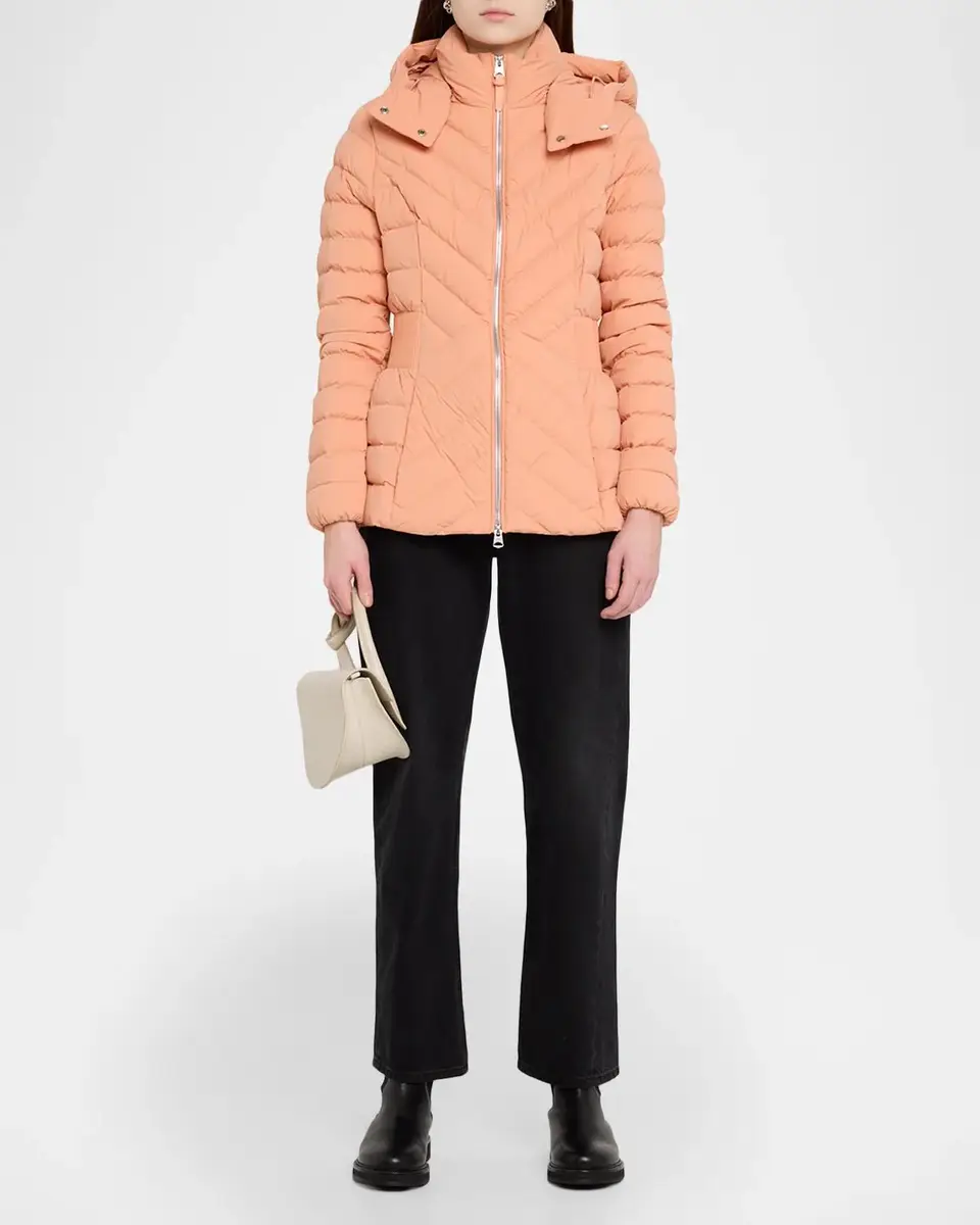 Mackage Idalee Light Down Jacket with Detachable Hood | Thumbnail 2 Mackage Idalee Light Down Jacket with Detachable Hood | Thumbnail 2