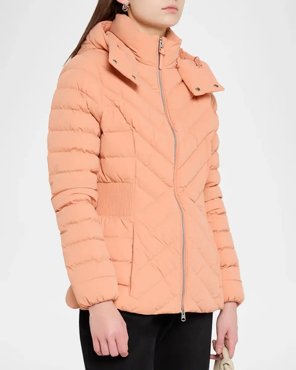 Mackage Idalee Light Down Jacket with Detachable Hood | Thumbnail 4 Mackage Idalee Light Down Jacket with Detachable Hood | Thumbnail 4