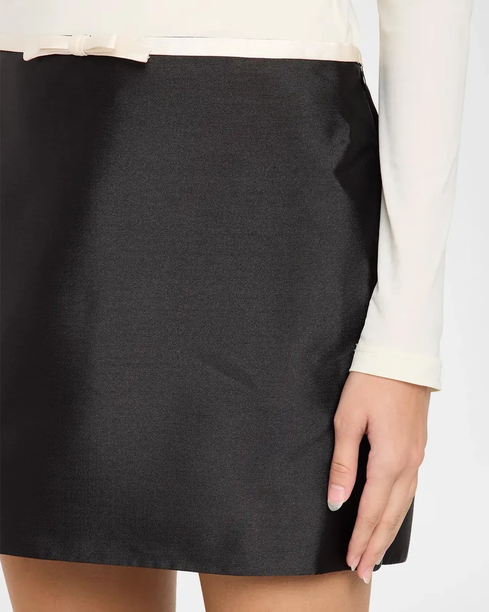 Simkhai Viana Satin Mini Skirt | Thumbnail 5 Simkhai Viana Satin Mini Skirt | Thumbnail 5