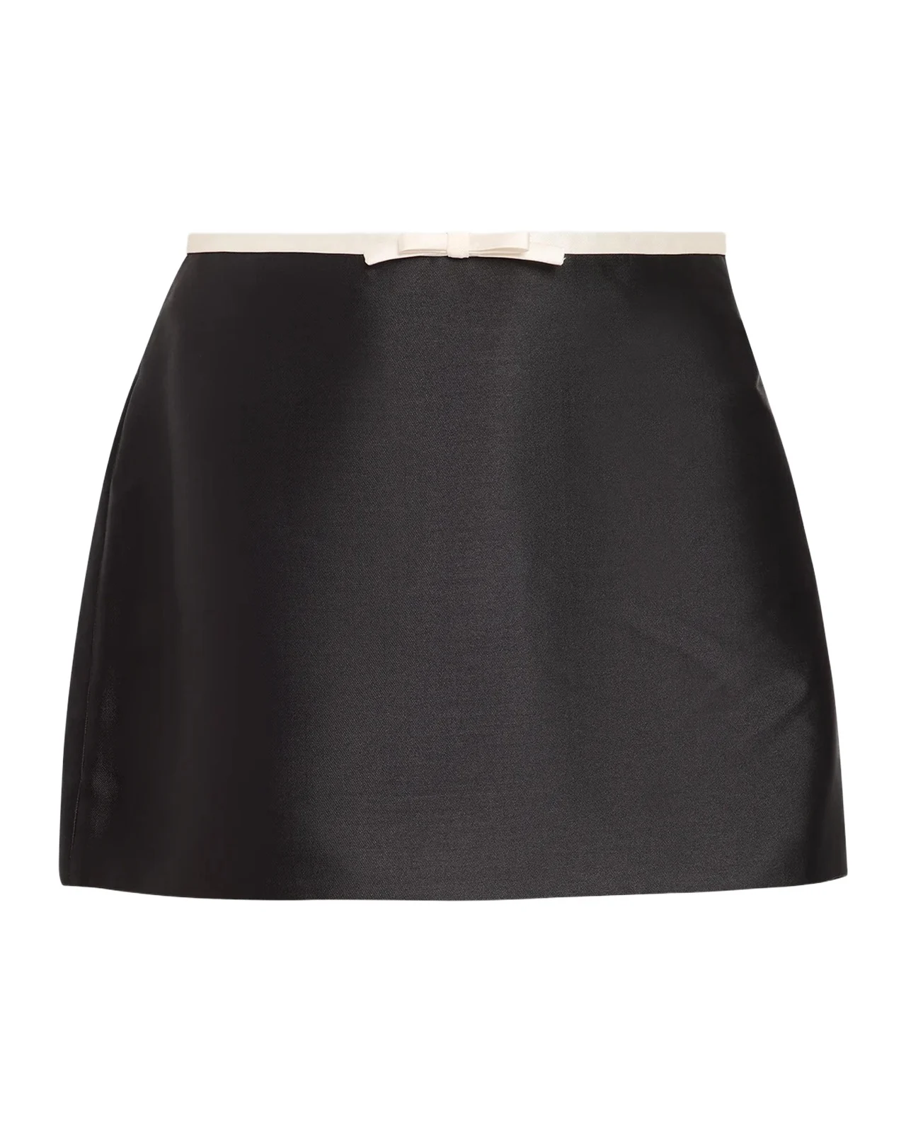 Viana Satin Mini Skirt