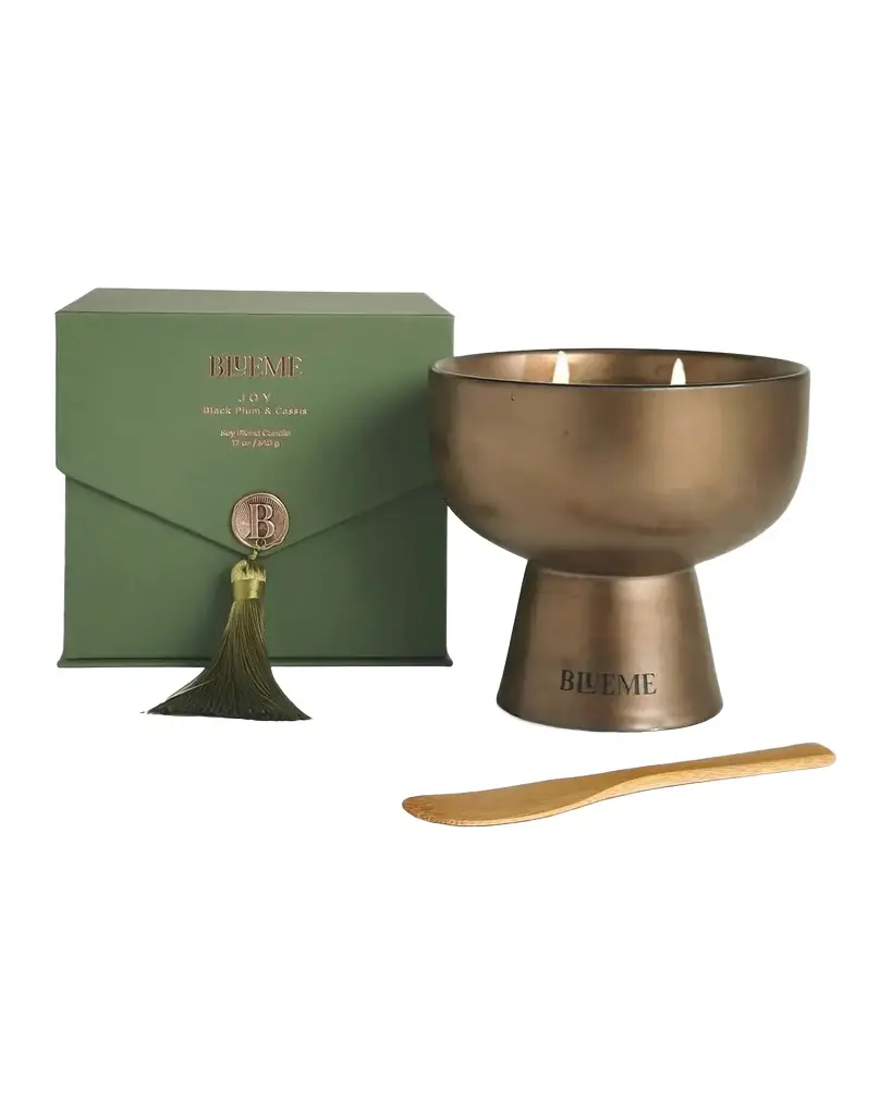 Blueme Joy Black Plum & Cassis Scented Candle