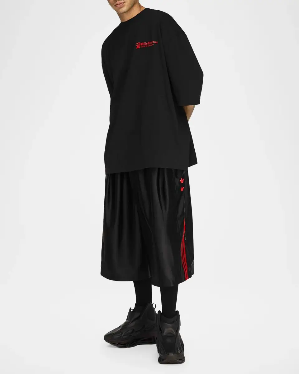 Adidas Men's x Willy Chavarria Atelier Cotton T-Shirt | Thumbnail 2 Adidas Men's x Willy Chavarria Atelier Cotton T-Shirt | Thumbnail 2