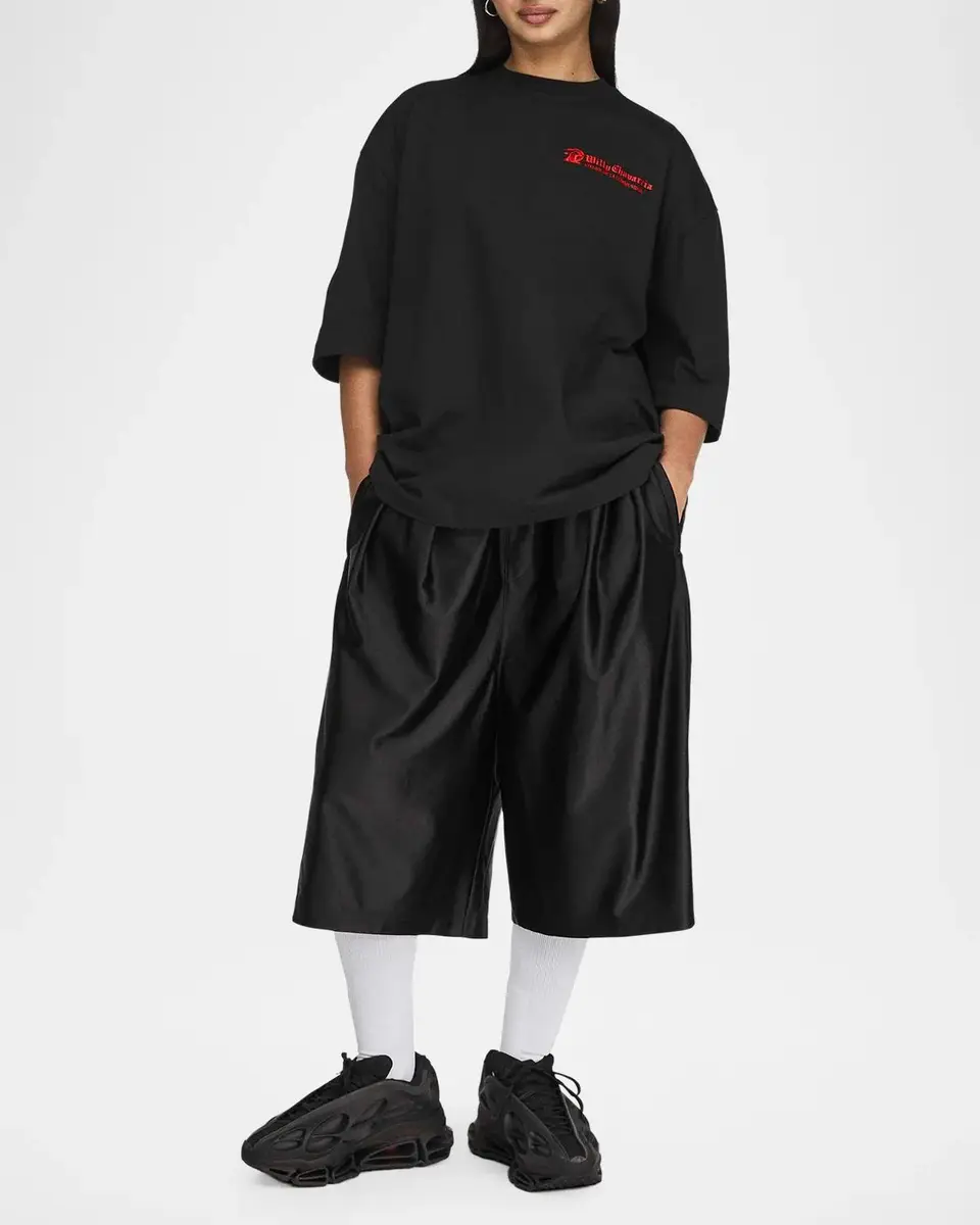 Adidas Men's x Willy Chavarria Atelier Cotton T-Shirt | Thumbnail 7 Adidas Men's x Willy Chavarria Atelier Cotton T-Shirt | Thumbnail 7