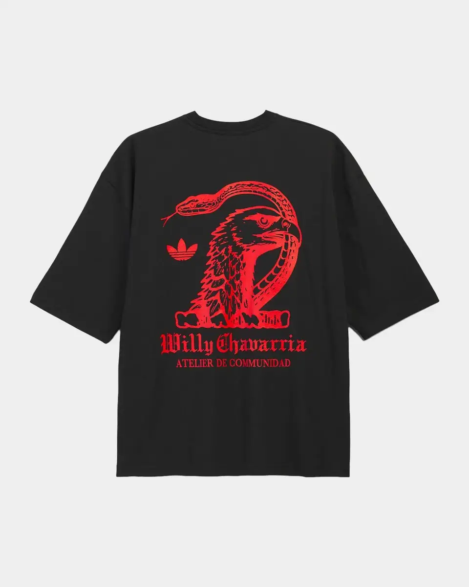 Adidas Men's x Willy Chavarria Atelier Cotton T-Shirt | Thumbnail 8 Adidas Men's x Willy Chavarria Atelier Cotton T-Shirt | Thumbnail 8