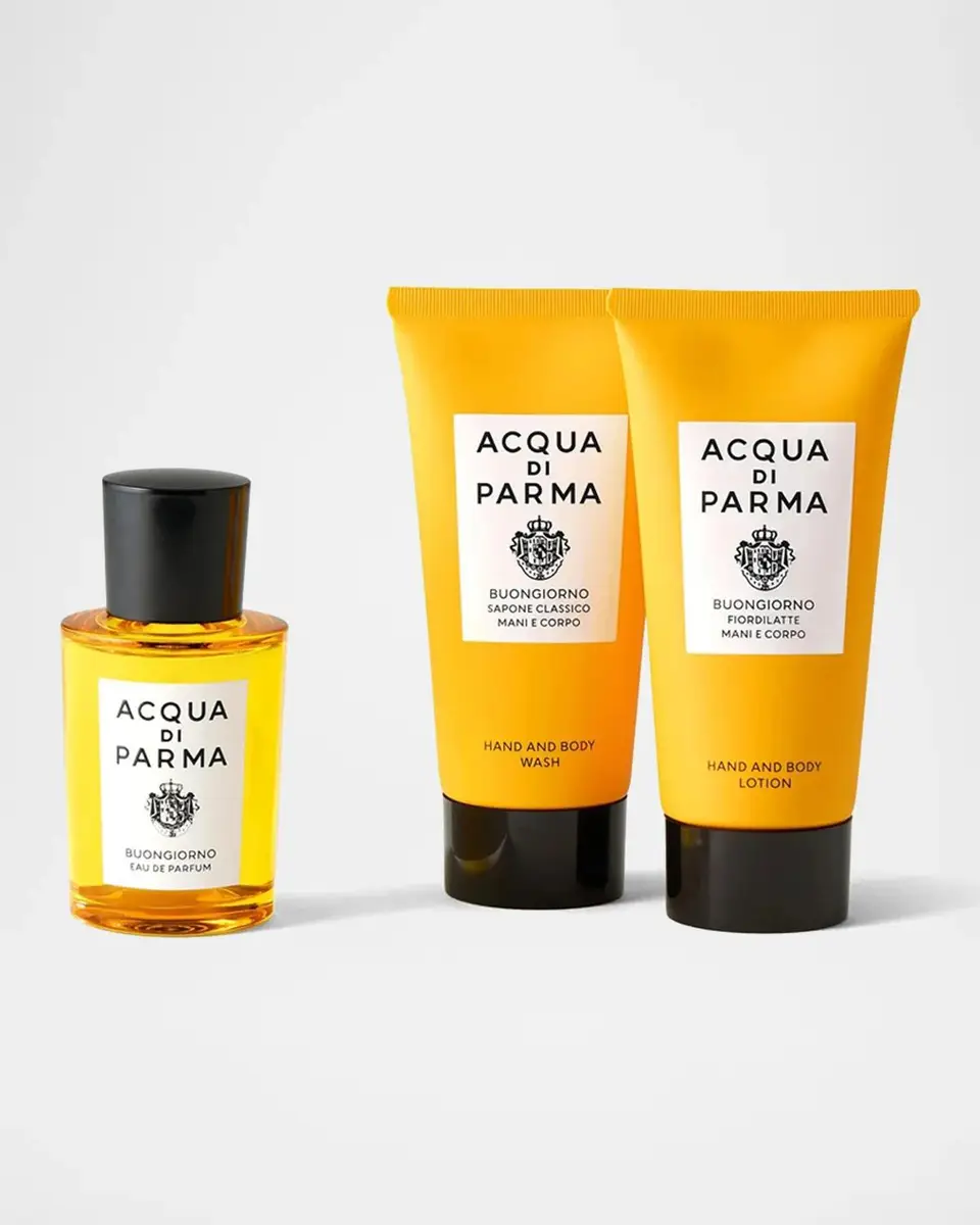 Acqua di Parma 3-Piece Buongiorno Eau de Parfum, Body Wash, & Lotion Set | Thumbnail 3 Acqua di Parma 3-Piece Buongiorno Eau de Parfum, Body Wash, & Lotion Set | Thumbnail 3