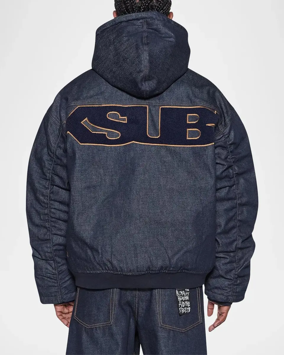 Ksubi Slouch Logo Cotton Oversized Bomber Jacket | Thumbnail 3 Ksubi Slouch Logo Cotton Oversized Bomber Jacket | Thumbnail 3