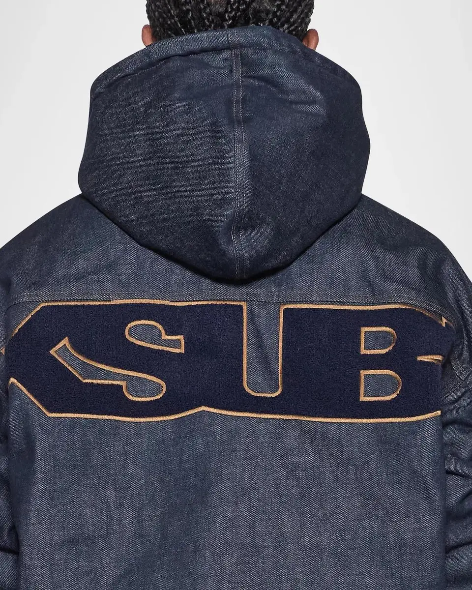 Ksubi Slouch Logo Cotton Oversized Bomber Jacket | Thumbnail 4 Ksubi Slouch Logo Cotton Oversized Bomber Jacket | Thumbnail 4