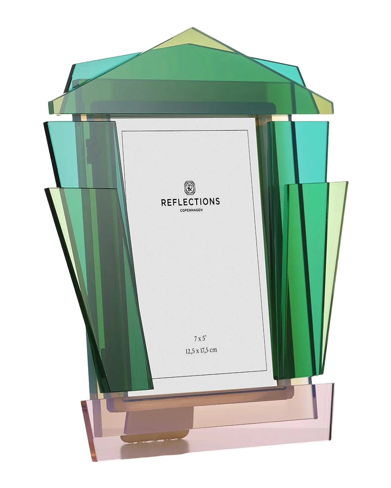 Reflections Copenhagen Memory Collection Dearest 5" x 7" Crystal Frame
