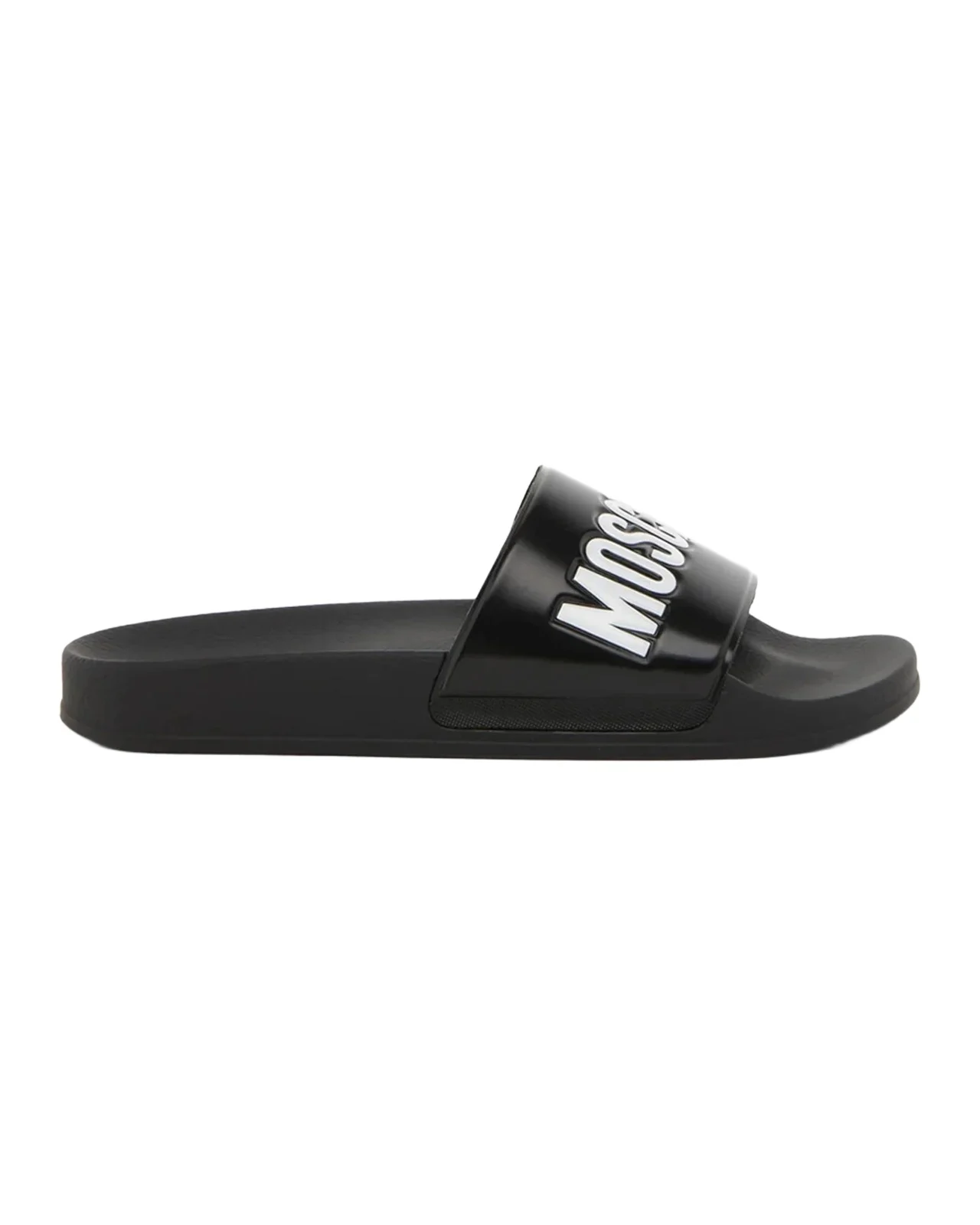 MOSCHINO Logo Pool Slides