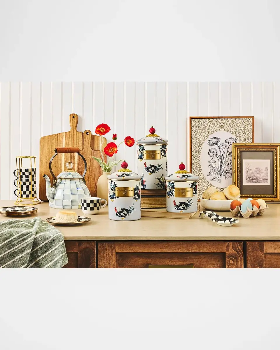 MacKenzie-Childs Henhouse Medium Canister | Thumbnail 4 MacKenzie-Childs Henhouse Medium Canister | Thumbnail 4