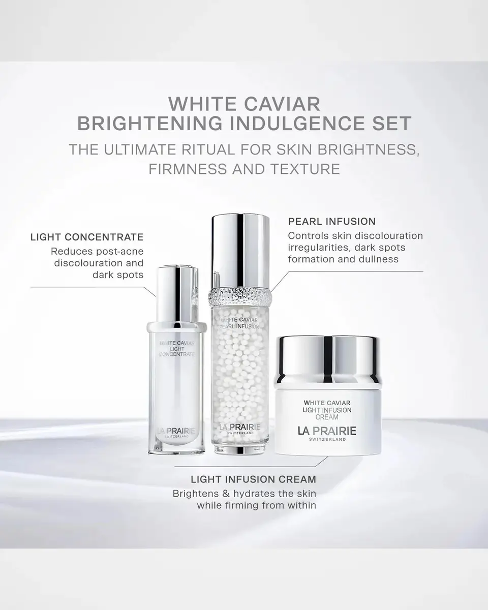 La Prairie 4-Piece White Caviar Brightening Indulgence Set | Thumbnail 3