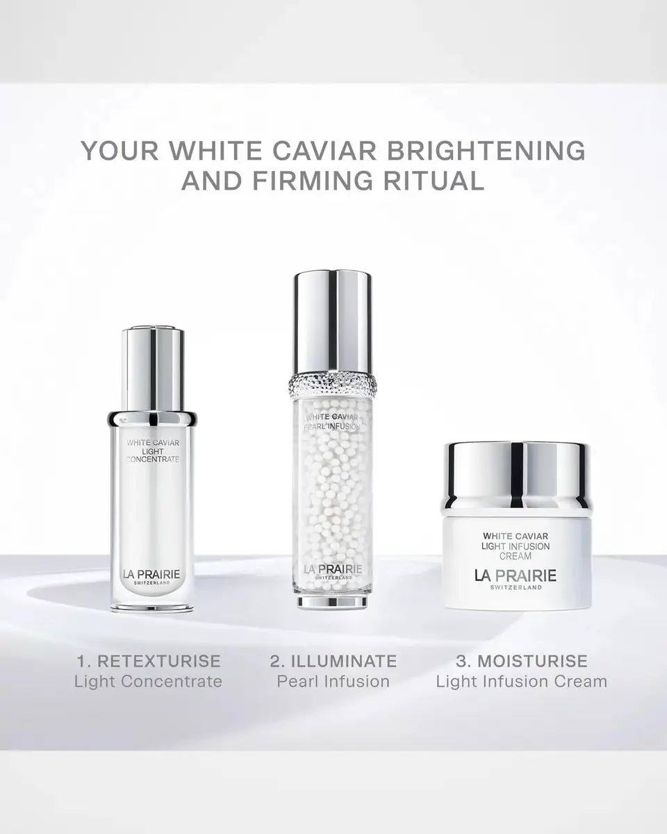 La Prairie 4-Piece White Caviar Brightening Indulgence Set | Thumbnail 5