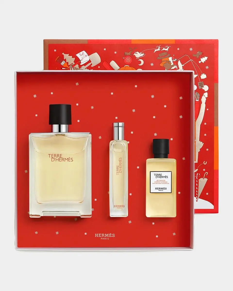 HERMÈS Limited Edition Terre d 'Hermes Eau de Toilette Gift Set | Thumbnail 2 HERMÈS Limited Edition Terre d 'Hermes Eau de Toilette Gift Set | Thumbnail 2