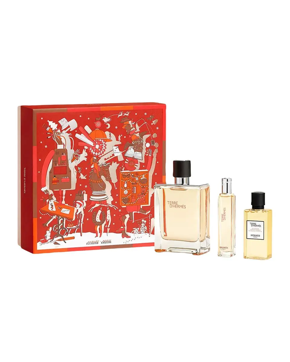 HERMÈS Limited Edition Terre d 'Hermes Eau de Toilette Gift Set | Thumbnail 3 HERMÈS Limited Edition Terre d 'Hermes Eau de Toilette Gift Set | Thumbnail 3