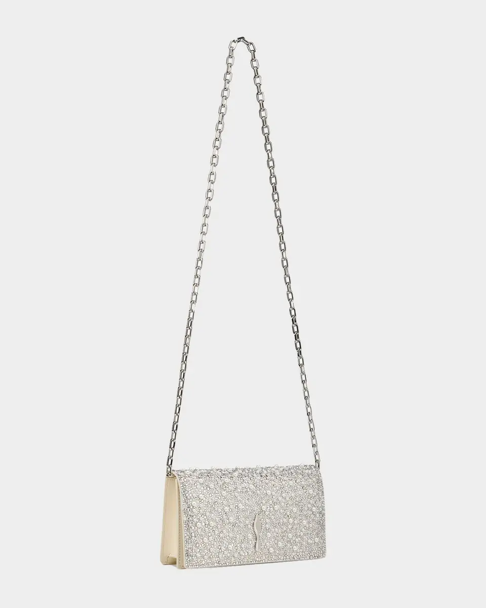 Christian Louboutin Bettina Clutch Bag in Strass & Pearly Suede | Thumbnail 5 Christian Louboutin Bettina Clutch Bag in Strass & Pearly Suede | Thumbnail 5