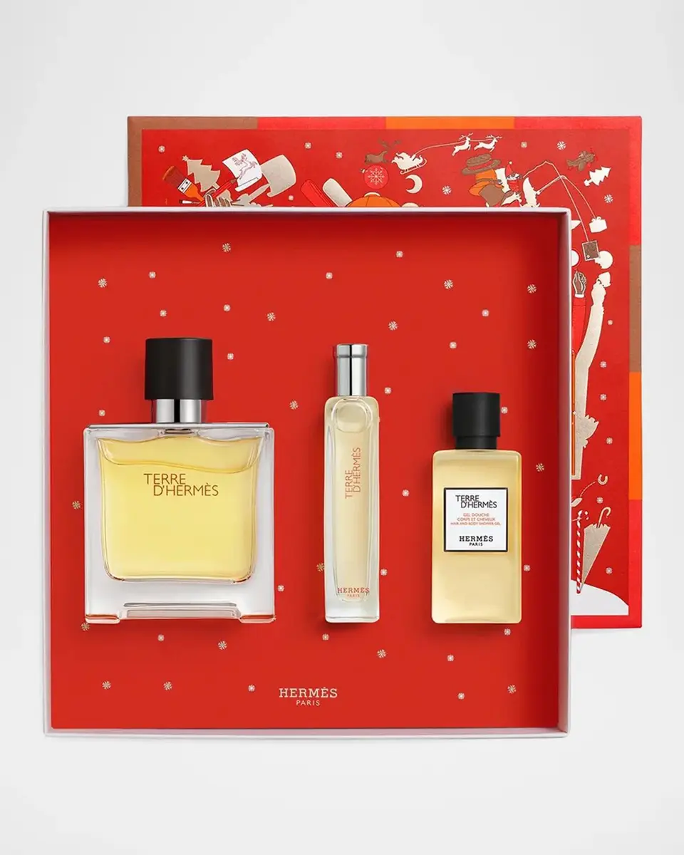 HERMÈS Limited Edition Terre d 'Hermes 3-Piece Gift Set | Thumbnail 2 HERMÈS Limited Edition Terre d 'Hermes 3-Piece Gift Set | Thumbnail 2