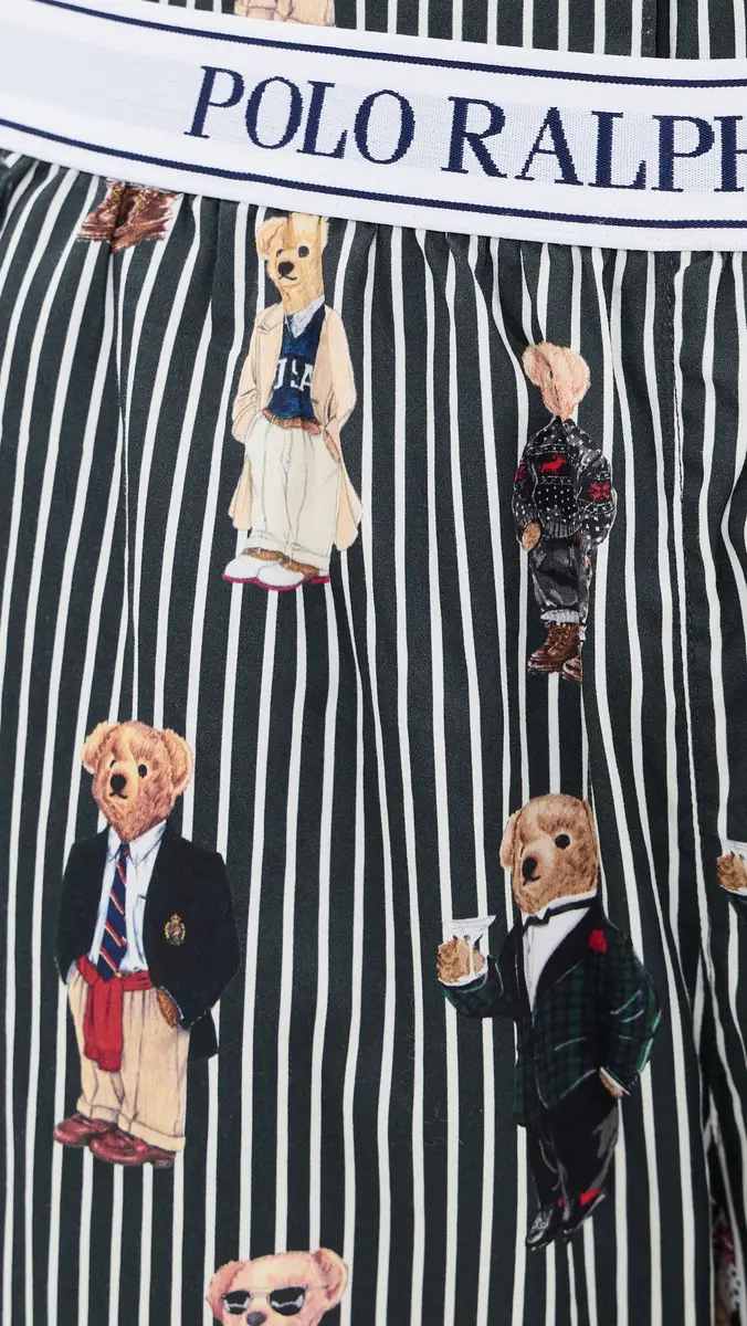 Polo Ralph Lauren Madison All Over Bear Pajama Set | Thumbnail 6