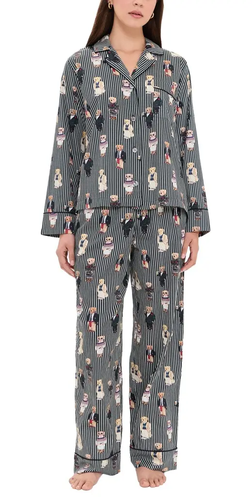 Madison All Over Bear Pajama Set Madison All Over Bear Pajama Set