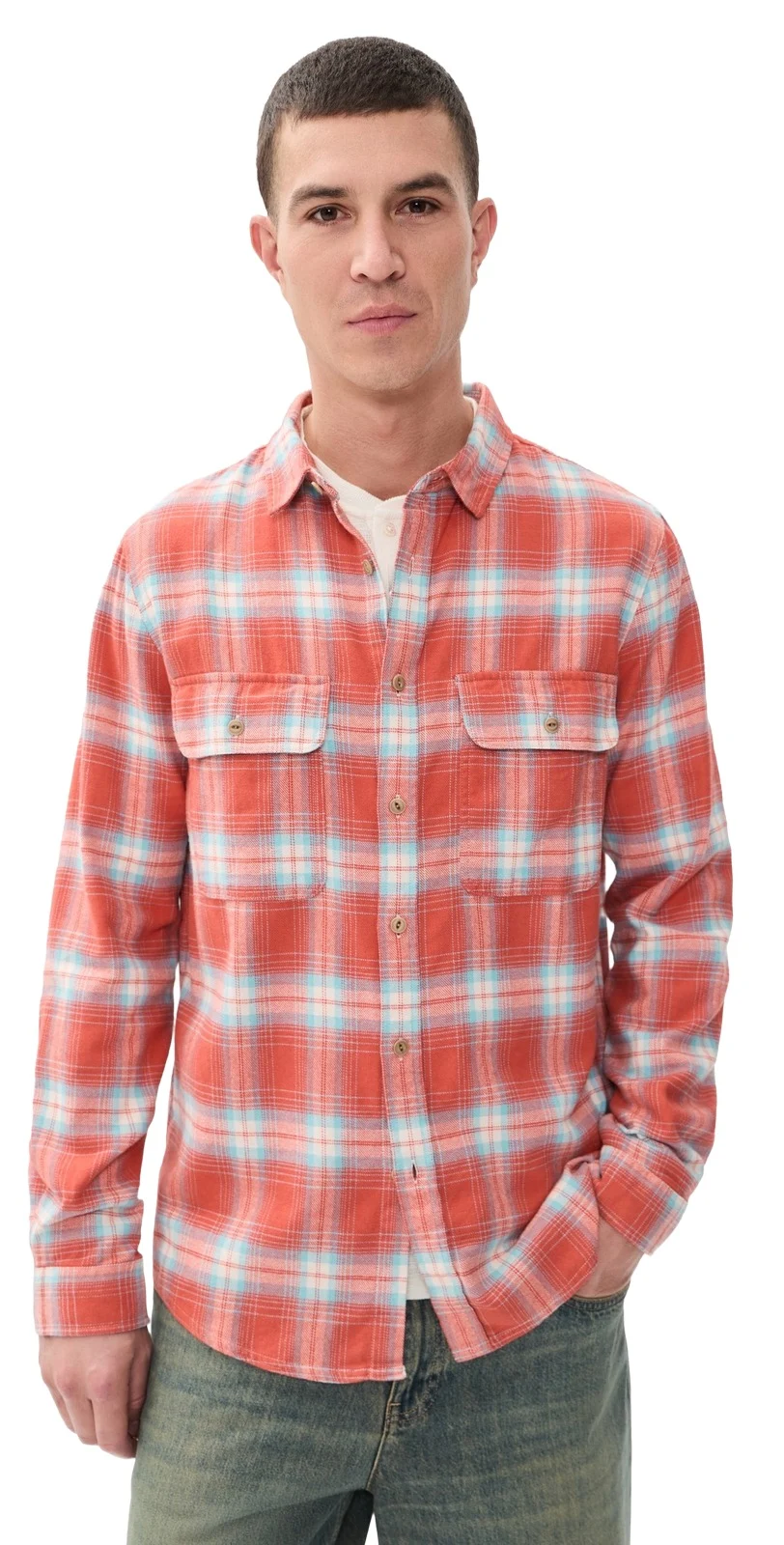 McTavish Twin Pocket Flannel Shirt