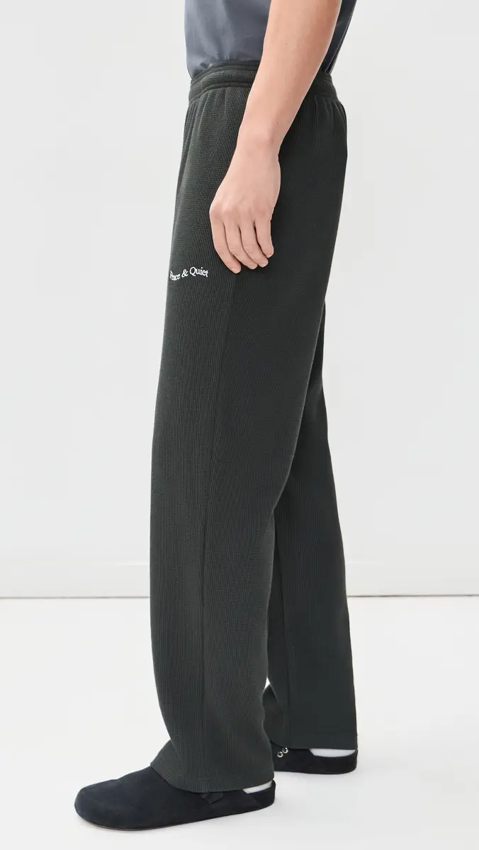 Museum of Peace and Quiet Wordmark Waffle Pants | Thumbnail 4 Museum of Peace and Quiet Wordmark Waffle Pants | Thumbnail 4