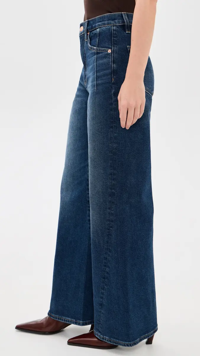 Pistola Kyra Petitie Bowed Wide Leg Jeans | Thumbnail 4 Pistola Kyra Petitie Bowed Wide Leg Jeans | Thumbnail 4