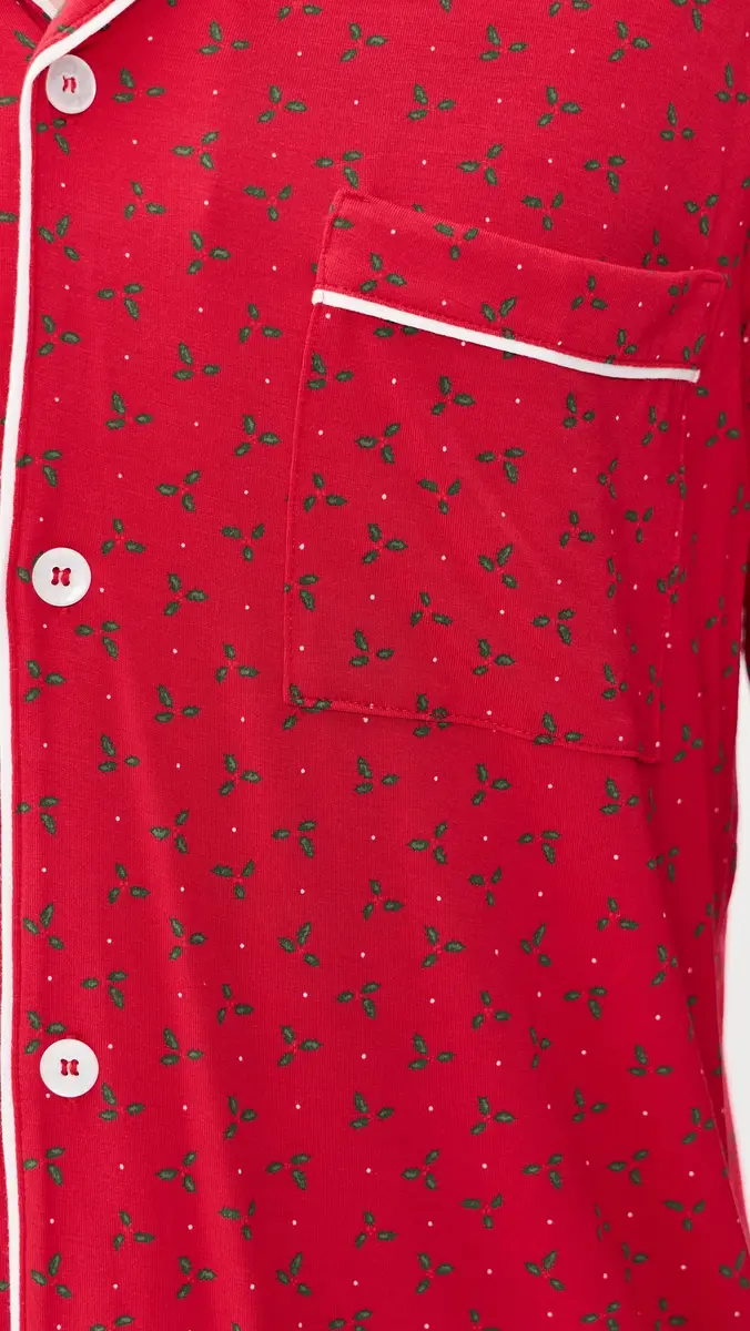 Eberjey William Printed Long Pajama Set | Thumbnail 6 Eberjey William Printed Long Pajama Set | Thumbnail 6