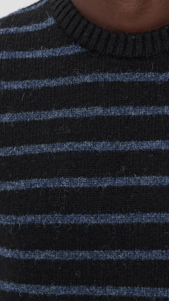 Taylor Stitch The Eastmoor Sweater In Coal Stripe Wool | Thumbnail 6 Taylor Stitch The Eastmoor Sweater In Coal Stripe Wool | Thumbnail 6