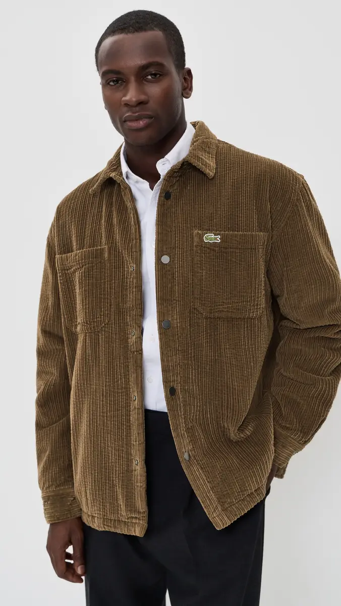 Lacoste Corduroy Padded Jacket | Thumbnail 2