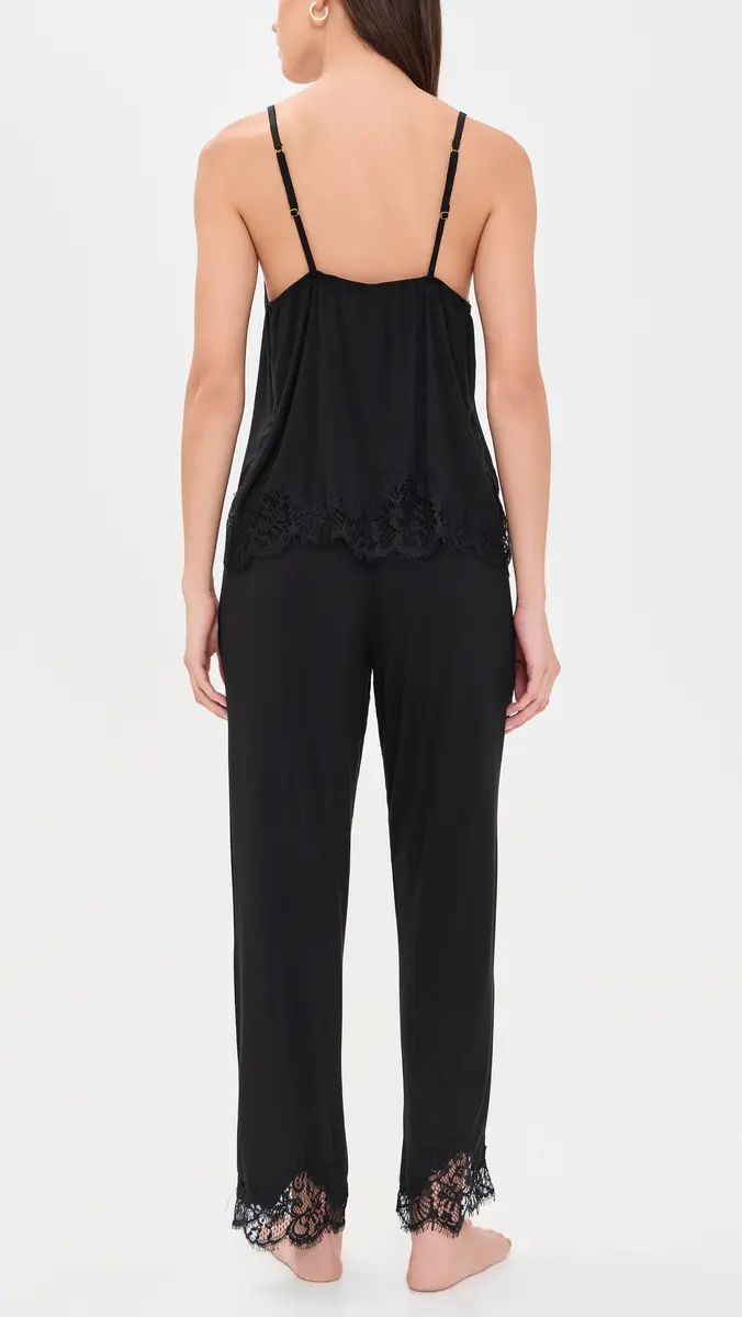 Flora Nikrooz Solid Bamboo Knit Cami Pant Set | Thumbnail 3