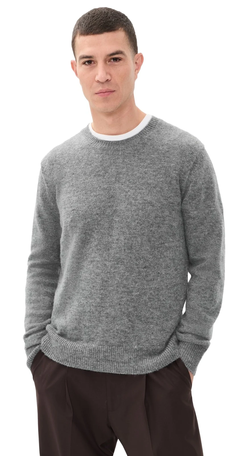 Laurent Wool Cashmere Sweater