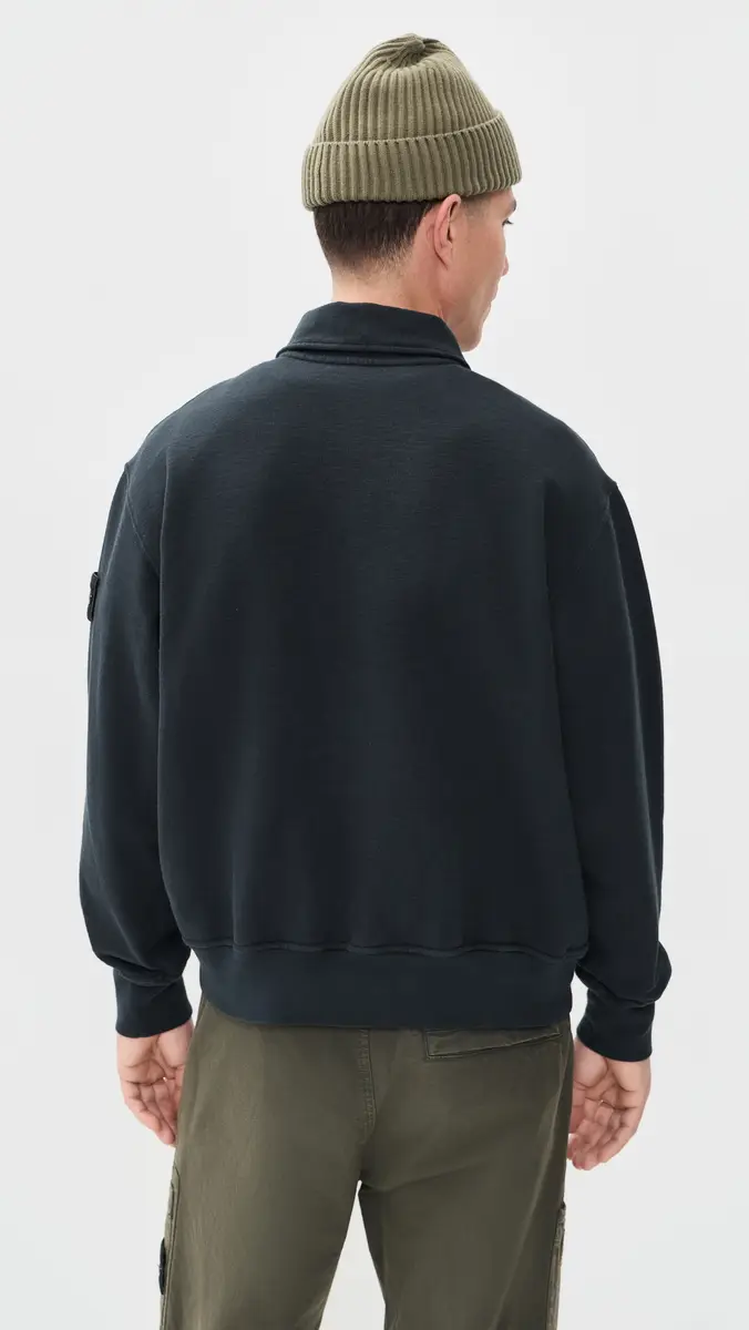 Stone Island Polo Sweatshirt | Thumbnail 3 Stone Island Polo Sweatshirt | Thumbnail 3