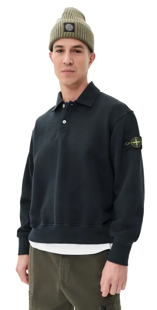 Stone Island Polo Sweatshirt