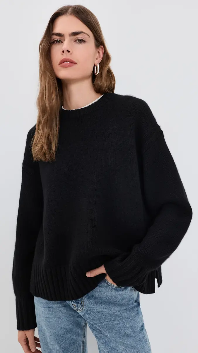 Guest In Residence Cozy Crew Cashmere Pullover | Thumbnail 2