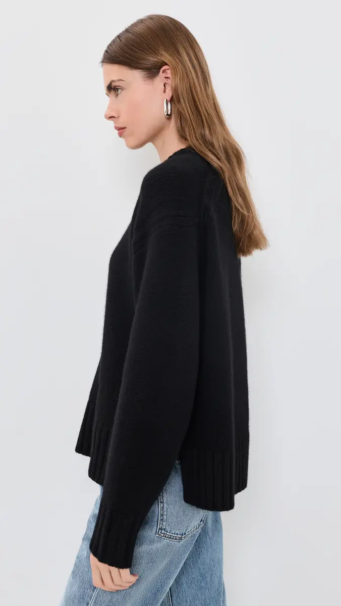 Guest In Residence Cozy Crew Cashmere Pullover | Thumbnail 4