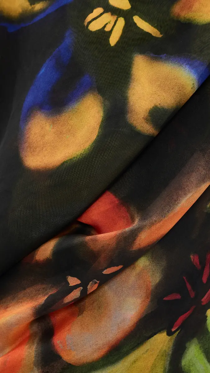 SIR. SIR. Arisa Silk Maxi Dress | Thumbnail 6