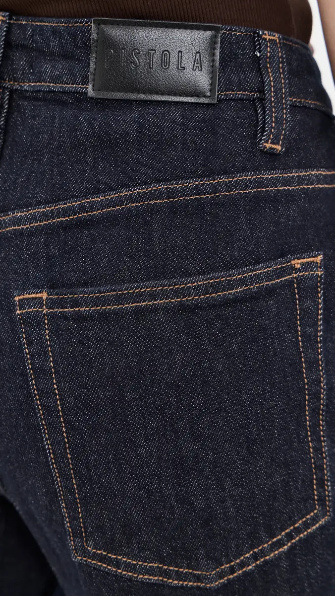 Pistola Beau Seamed Crescent Raw Jeans | Thumbnail 6