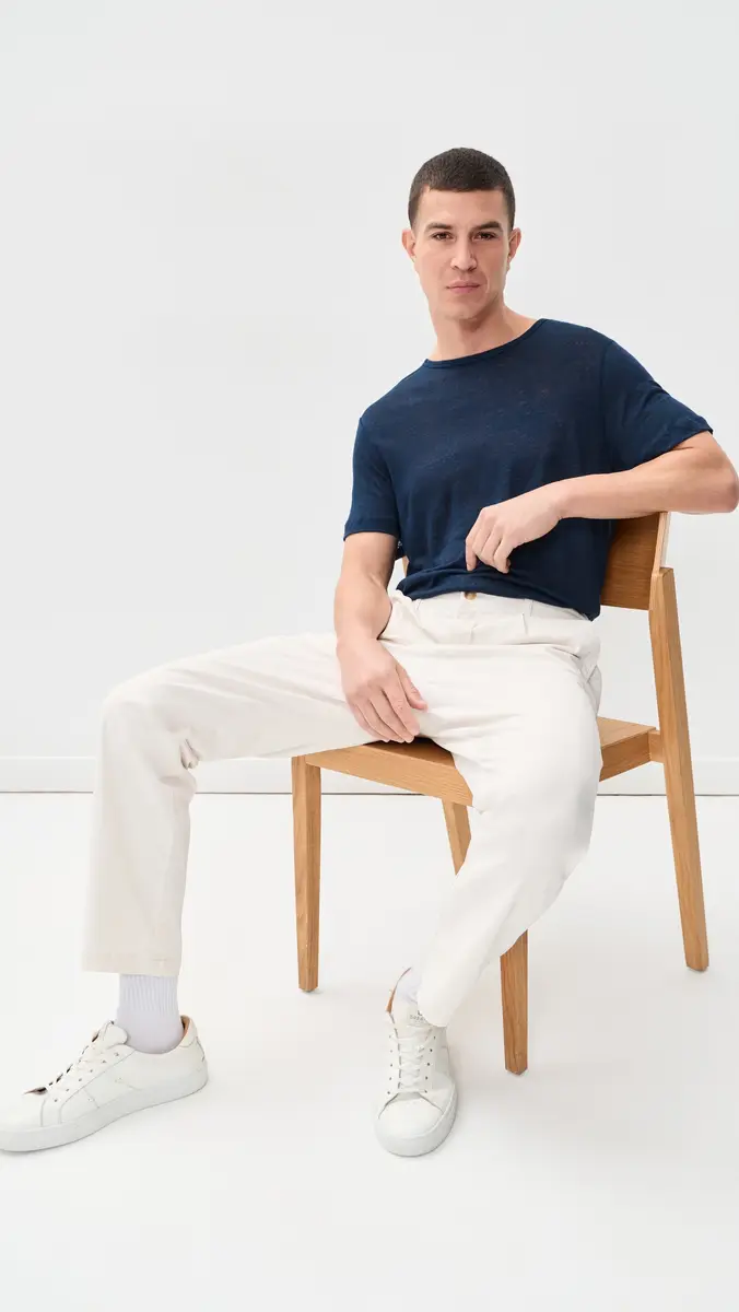 Onia Chad Linen Tee | Thumbnail 5