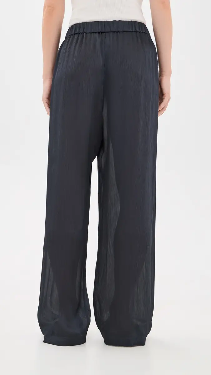 Tibi Matte Satin Plissé Petite Winslow Pants | Thumbnail 3 Tibi Matte Satin Plissé Petite Winslow Pants | Thumbnail 3