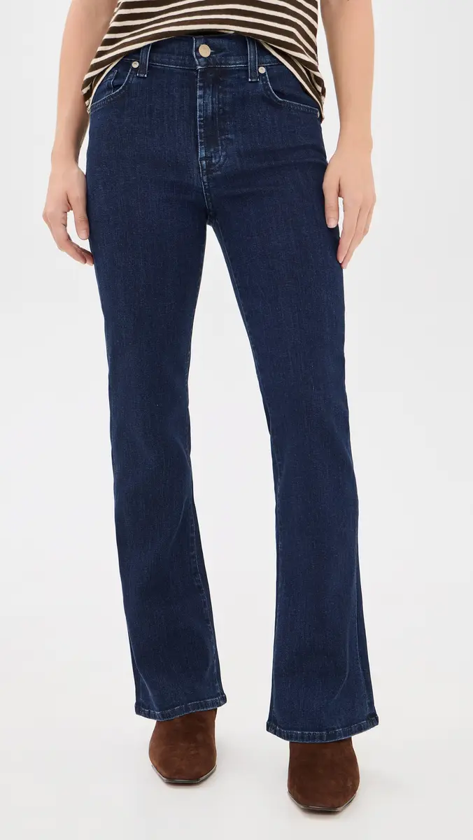 7 For All Mankind The Petite Leggy Bootcut Jeans | Thumbnail 2 7 For All Mankind The Petite Leggy Bootcut Jeans | Thumbnail 2