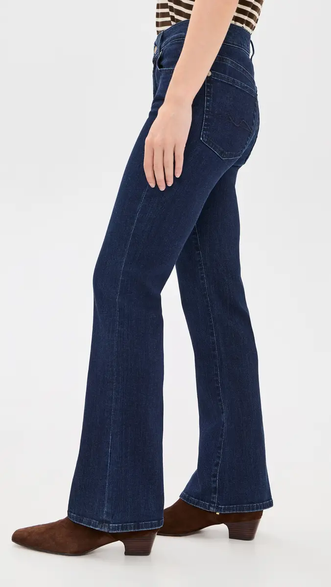 7 For All Mankind The Petite Leggy Bootcut Jeans | Thumbnail 4 7 For All Mankind The Petite Leggy Bootcut Jeans | Thumbnail 4