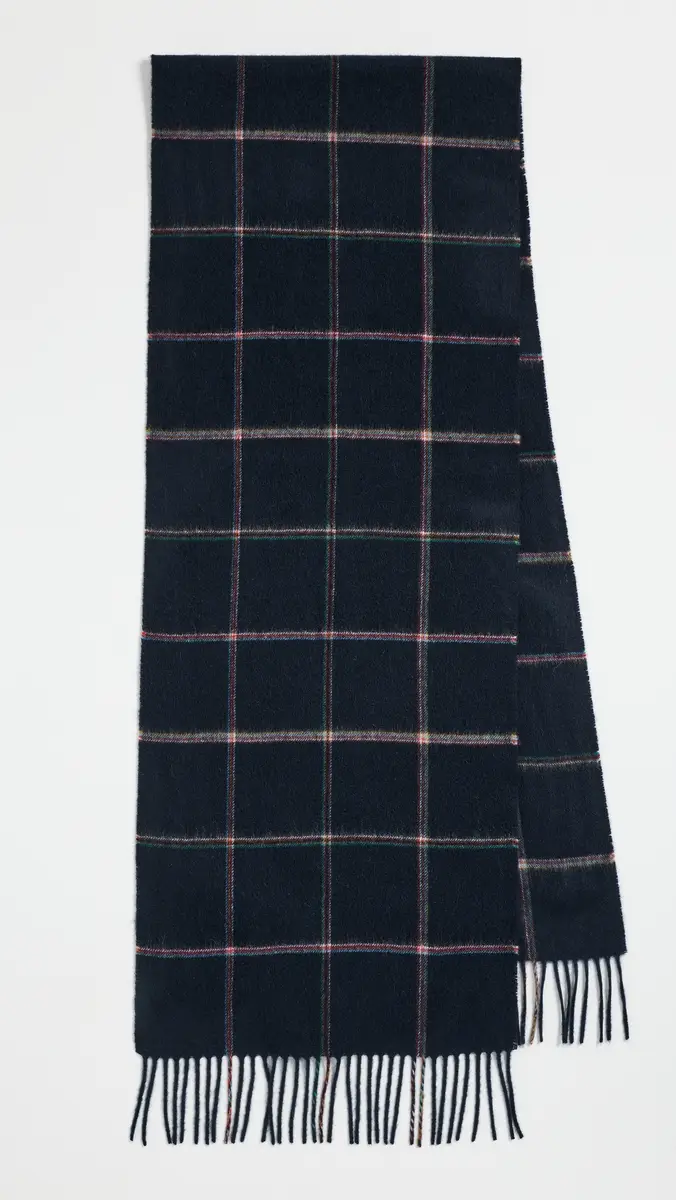 Paul Smith Signature Window Pane Scarf | Thumbnail 2 Paul Smith Signature Window Pane Scarf | Thumbnail 2