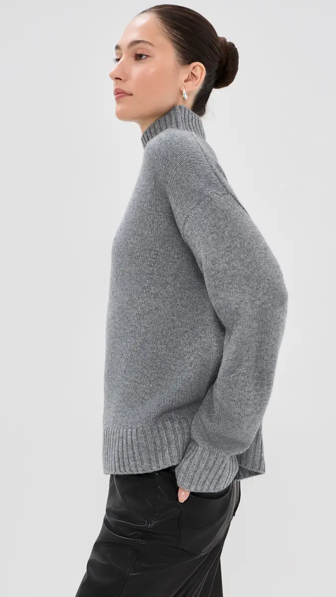 Veronica Beard Journey Cashmere Wool Pullover | Thumbnail 4
