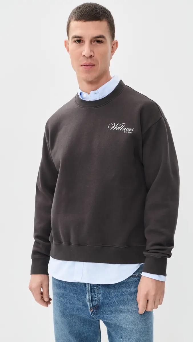 Sporty & Rich Soho Crew Neck Sweatshirt | Thumbnail 2 Sporty & Rich Soho Crew Neck Sweatshirt | Thumbnail 2